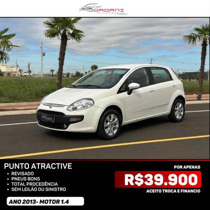 FIAT PUNTO 1.4 ATTRACTIVE 8V FLEX 4P MANUAL